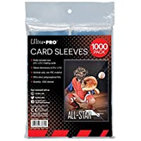 Los mejores  - Ultra Pro - 1000 Soft Sleeves - 10 Packs